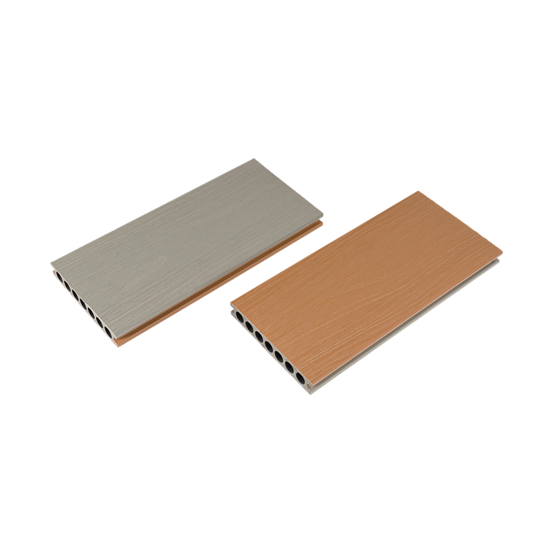Papan Decking Komposit Co-ekstrusi Warna Ganda WPC Berongga