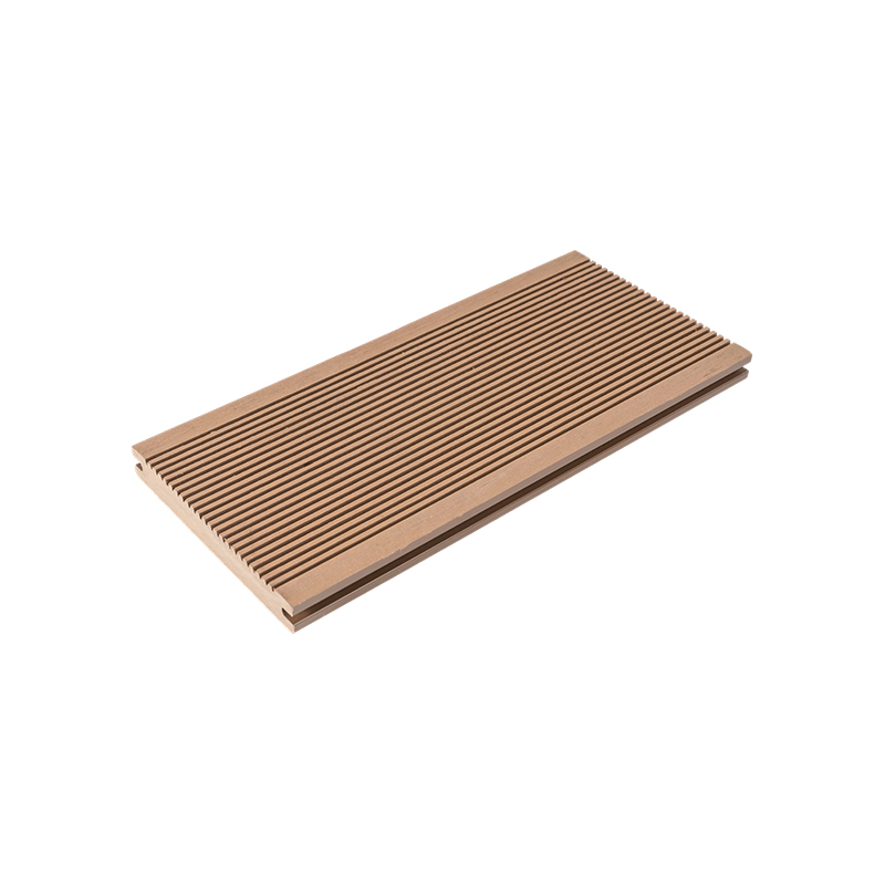 Papan Lantai Komposit Plastik Kayu Decking WPC Padat